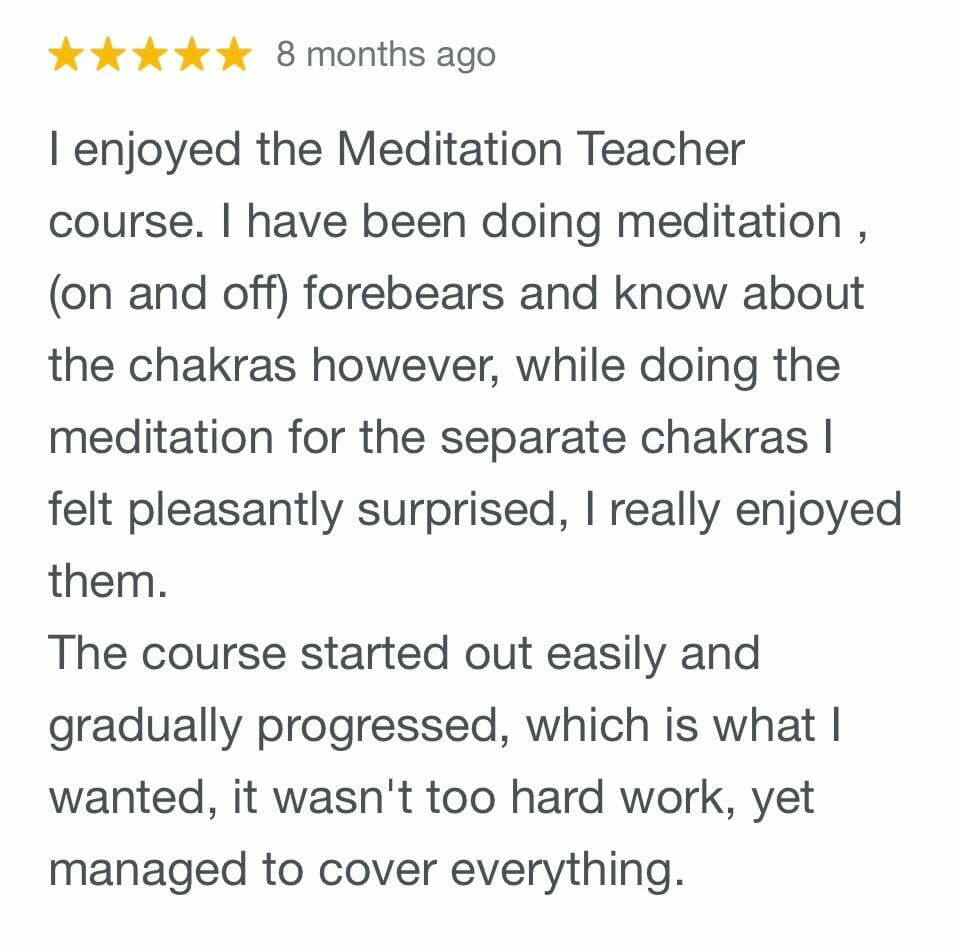 meditation course