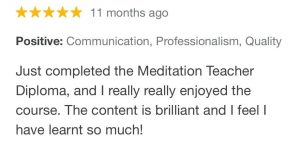 meditation teacher diploma course